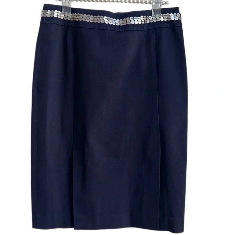 Tory Burch Twill Holly Skirt | Size 14 - Picture 5 of 8